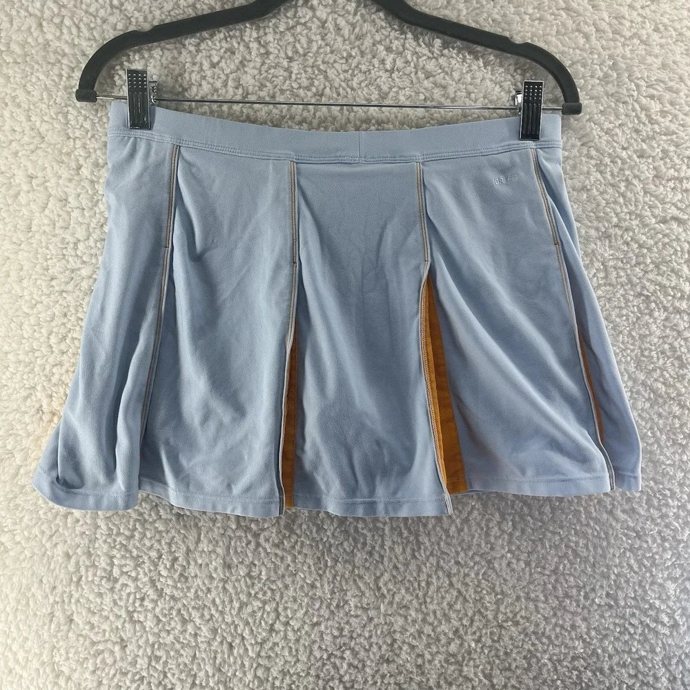 Nike Dri-Fit Pleated Tennis Skort Women's Medium Retro Y2K Style Performance